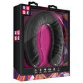 Ruse Silicone Double Headed Dildo-Black 18