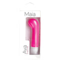 Maia Ava Silicone G-Spot Vibe-Neon Pink