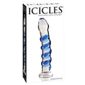 Icicles No.5-Blue Swirl 7