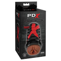 PDX Elite Air Tight Pussy Stroker-Brown