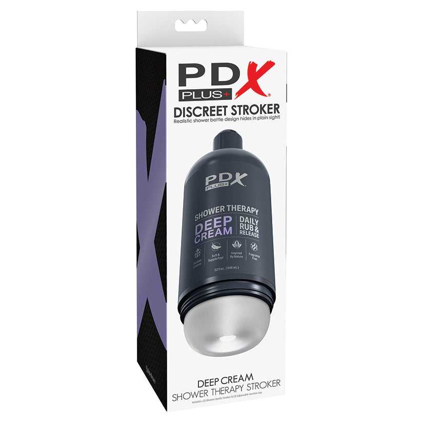 PDX Plus Shower Therapy Deep Cream-Frosted
