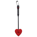 Rouge Group Leather Mini Spade Paddle-Red