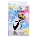 Booty Sparks Rainbow Prism Gem Anal Plug-Medium